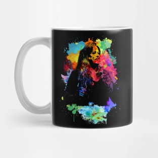 Wynonna Judd - Watercolour Art Styles Mug